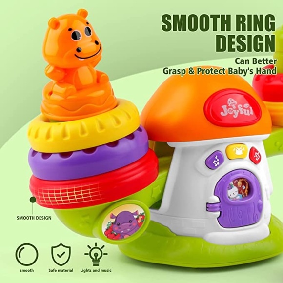 Stack&Balance Teeter Totter, Multicolor Stacking Toys, Educational Activity Set - Picture 3 of 5